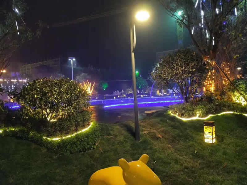 武陵德山大道亮化工程项目案例